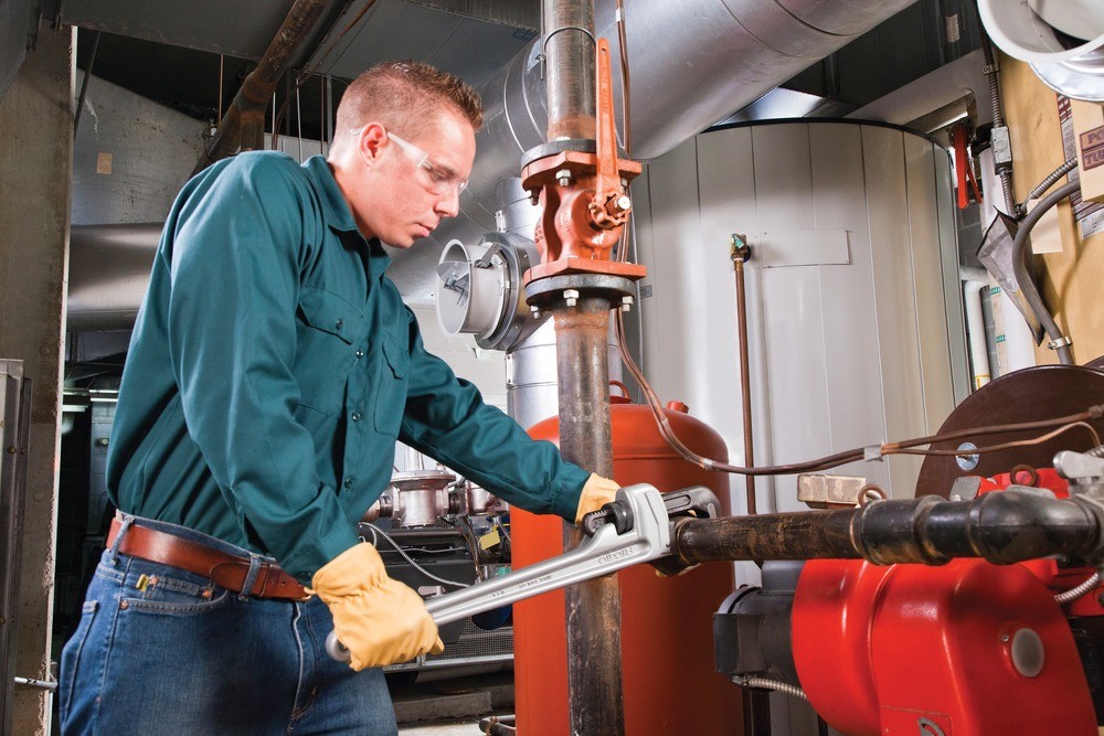 ประแจจับท่อ RIDGID 47057 ขนาด 12 นิ้ว  จับท่อสูงสุด 2 นิ้ว 