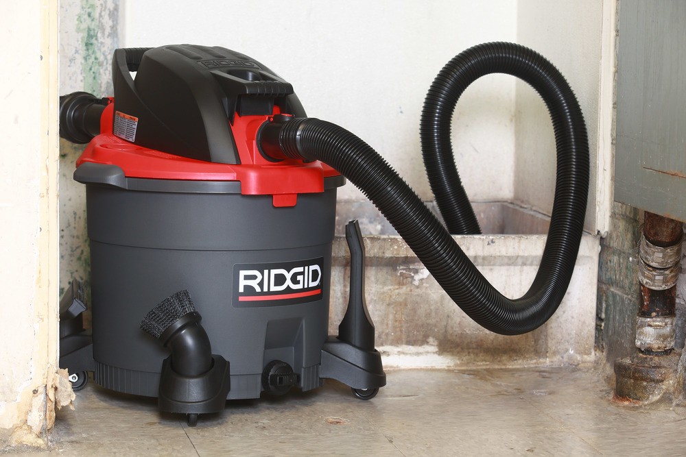 เครื่องดูดฝุ่นอุตสาหกรรม RIDGID WD1255ND แบบเปียก แห้ง
