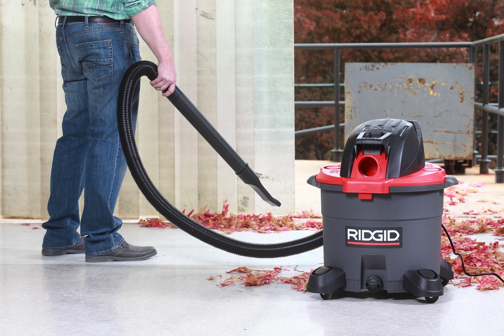 เครื่องดูดฝุ่นอุตสาหกรรม RIDGID WD1255ND แบบเปียก แห้ง