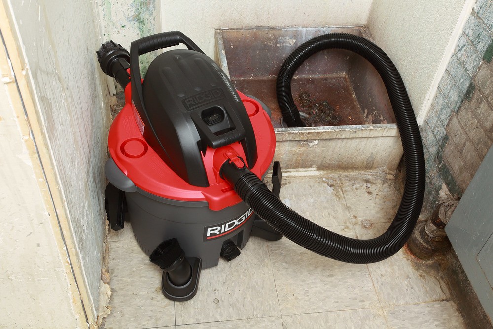 เครื่องดูดฝุ่นอุตสาหกรรม RIDGID WD1255ND แบบเปียก แห้ง