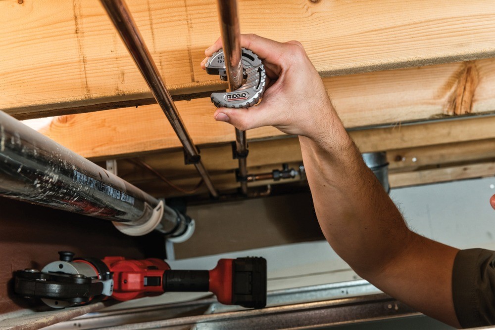 คัตเตอร์ตัดท่อ RIDGID 57008 รองรับการตัด 12 7 19 มม 
