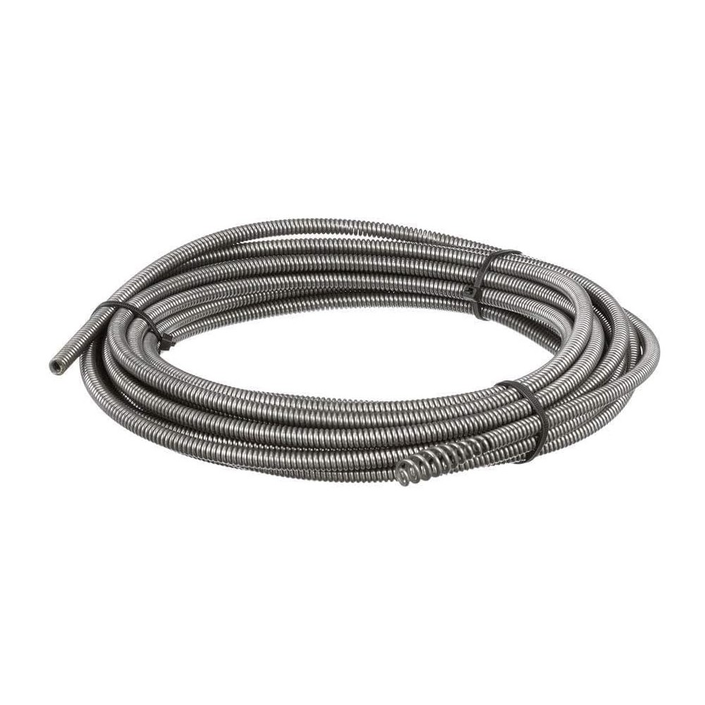 สายสปริง RIDGID 62250  C5 สำหรับเครื่องล้างท่อ งูเหล็ก K50 ขนาดสาย 3 8 นิ้ว ความยาว 35 ฟุต