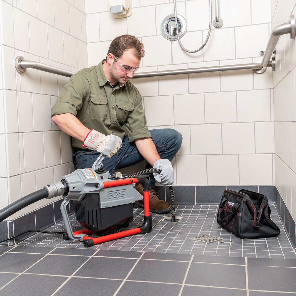 เครื่องทะลวงท่อ RIDGID K 60SP  66512  ขนาด 1 1 4   4 นิ้ว ล้างได้ไกลถึง 38 เมตร