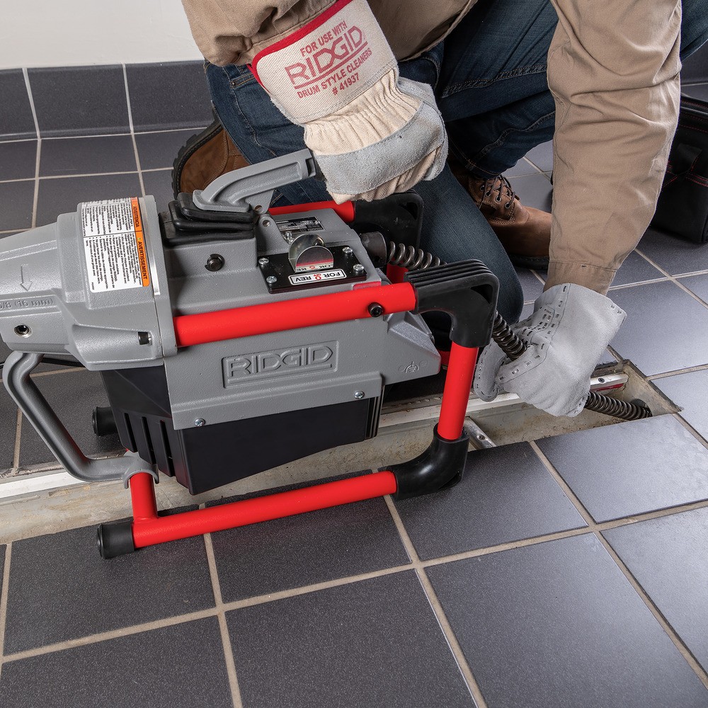 เครื่องทะลวงท่อ RIDGID K 60SP  66512  ขนาด 1 1 4   4 นิ้ว ล้างได้ไกลถึง 38 เมตร