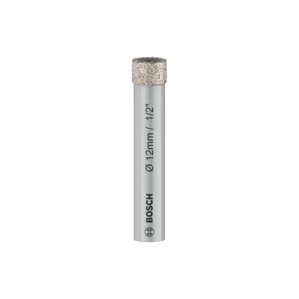 ดอกสว่านเจาะกระเบื้องเพชร BOSCH 2 608 599 052 รุ่น Diamond Hard Tile Drill Bit ขนาด 12 มม 