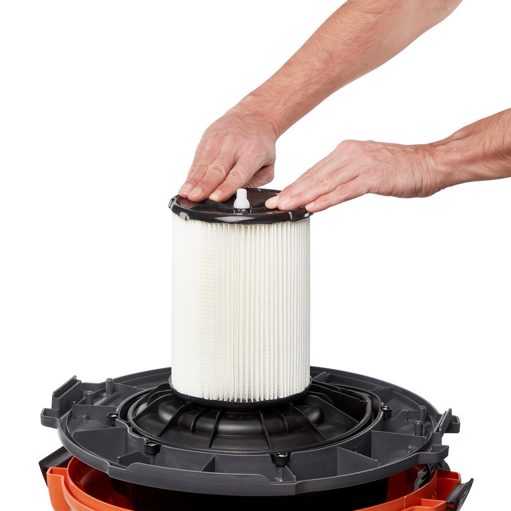 ไส้กรองฝุ่น RIDGID VF4000 แบบ 1 ชั้น สีขาว สำหรับเครื่องดูดฝุ่น