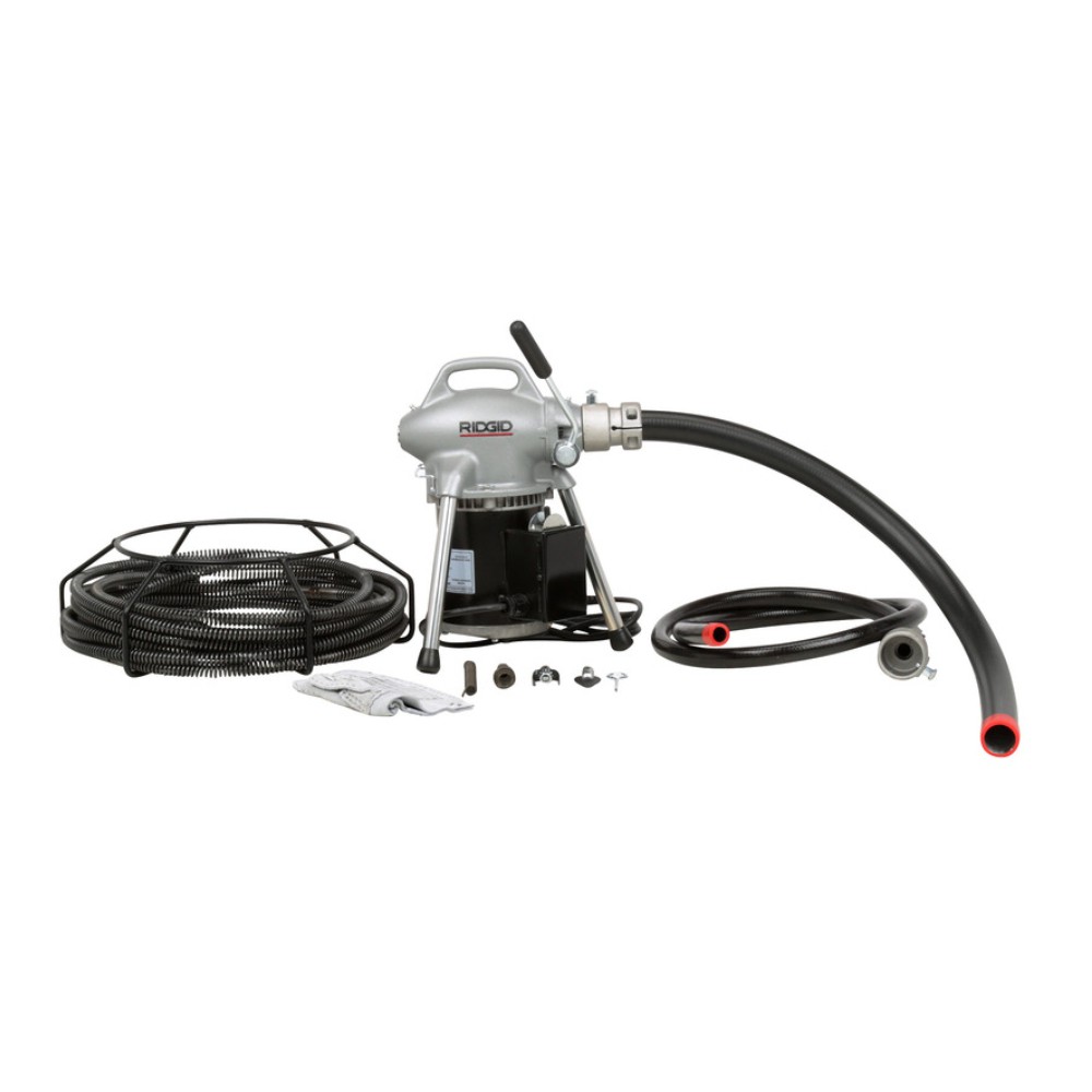 เครื่องทะลวงท่อ RIDGID K50  76455  แบบต่อสายเคเบิ้ล ขนาด 3 4   4 นิ้ว