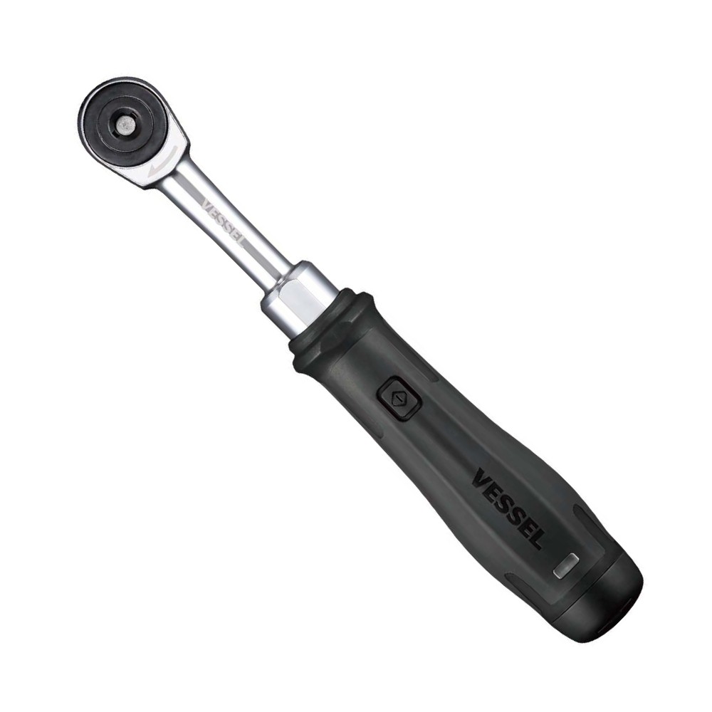 ชุดด้ามฟรีไฟฟ้า VESSEL No 400ER2 1ME e ASSIST MINI Ratchet Wrench  Electric x Manual  แรงบิดสูงสุด 60 Nm 