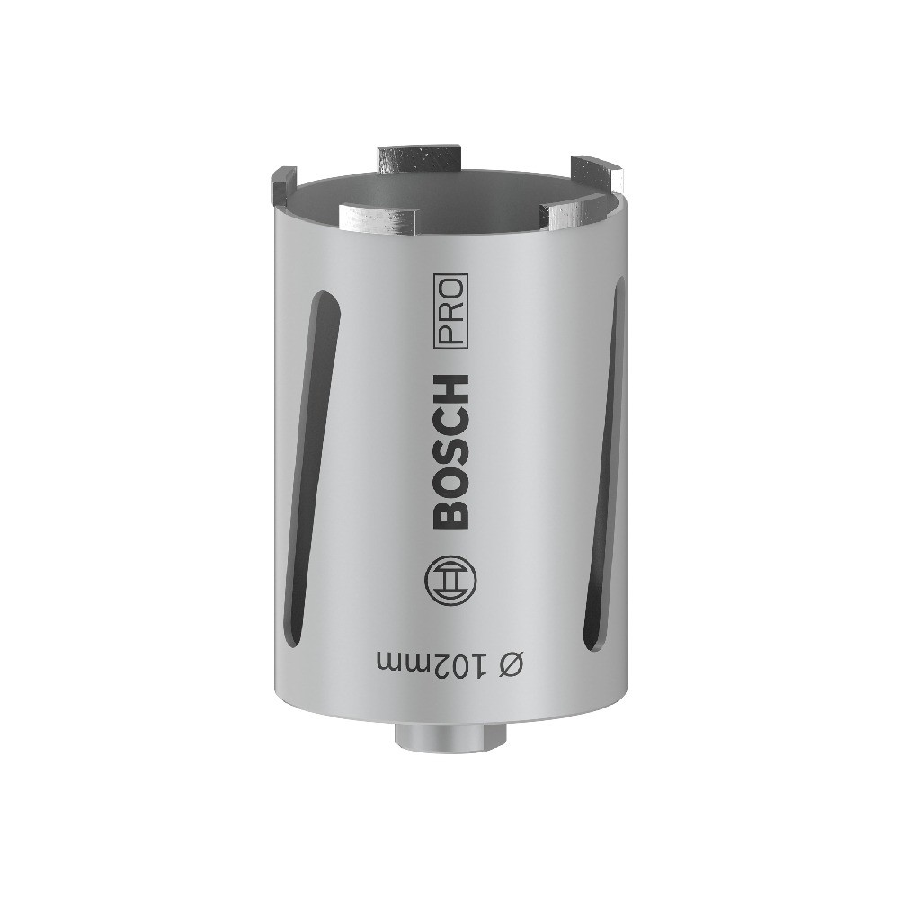 ดอกเจาะกระบอกหัวเพชร BOSCH 2 608 587 327 แบบแห้ง ขนาด 102 x 150 มม 