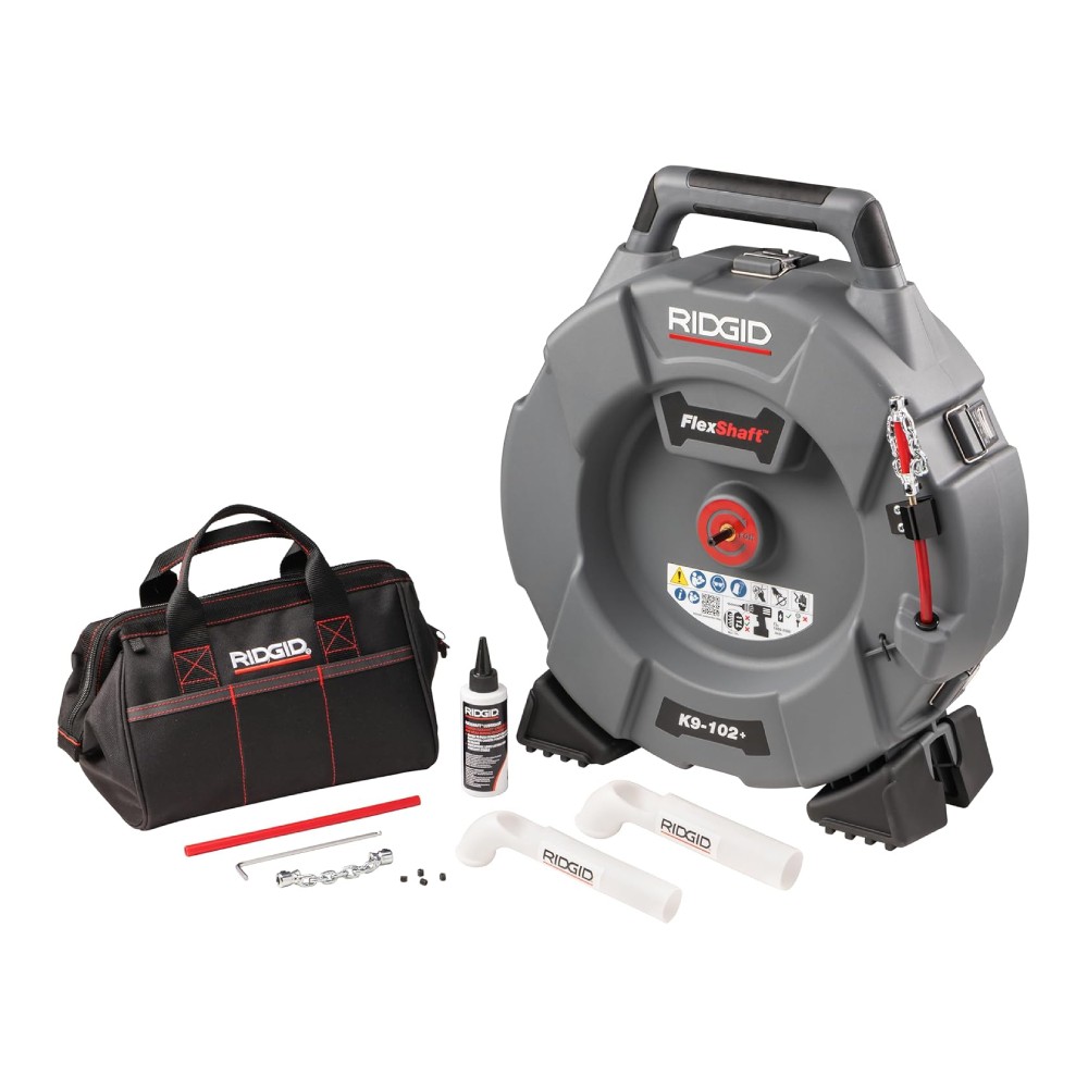 เครื่องล้างท่อ RIDGID K9 102  76193  FlexShaft™ ขนาดการใช้งาน 1 1 4   2 นิ้ว