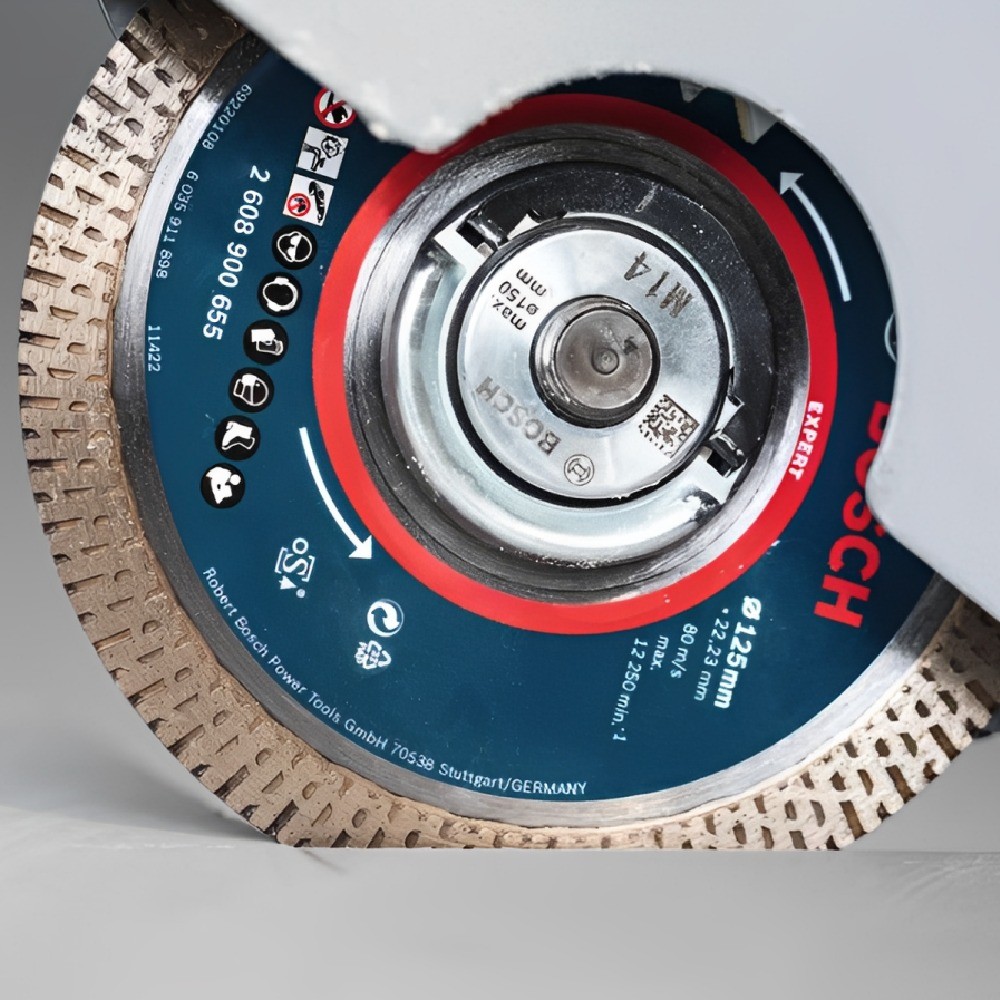 ใบตัดเพชร BOSCH 2 608 900 654 รุ่น Expert for Hard Ceramic ขนาด 115 x 22 23 x 1 4 x 10 มม 