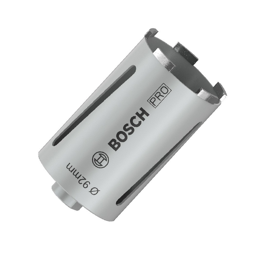 ดอกเจาะกระบอกหัวเพชร BOSCH 2 608 587 326 แบบแห้ง ขนาด 92 x 150 มม 