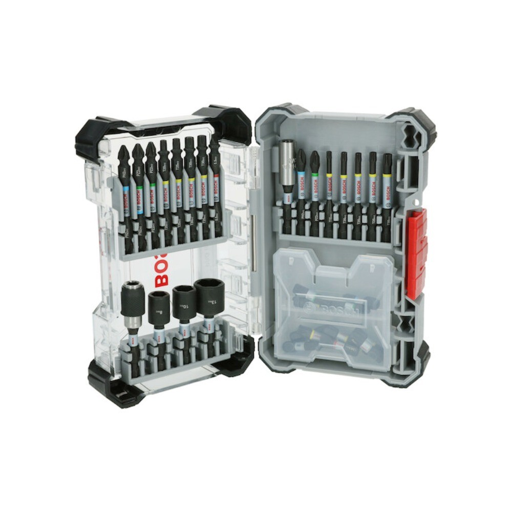 ชุดดอกไขควง BOSCH 2 608 521 U77 PRO Impact Screwdriving Set  35 ชิ้น 