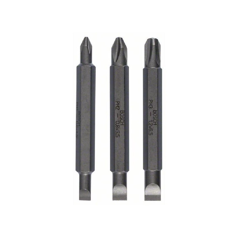 ดอกไขควง BOSCH 2 607 001 746 Ex LS   PH ขนาด 60 มม   แพ็ค 3 ชิ้น 
