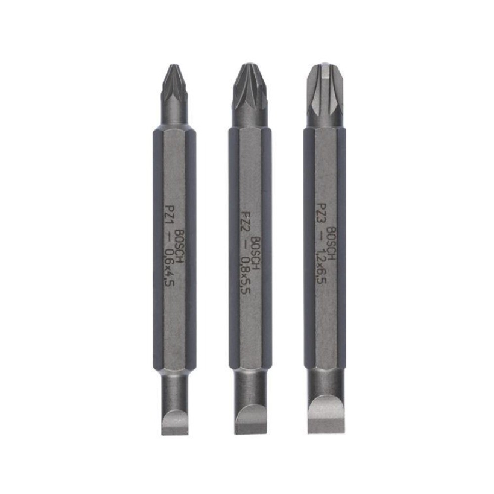 ดอกไขควง BOSCH 2 607 001 747 LS   PZ   XH ขนาด 60 มม   แพ็ค 3 ชิ้น 