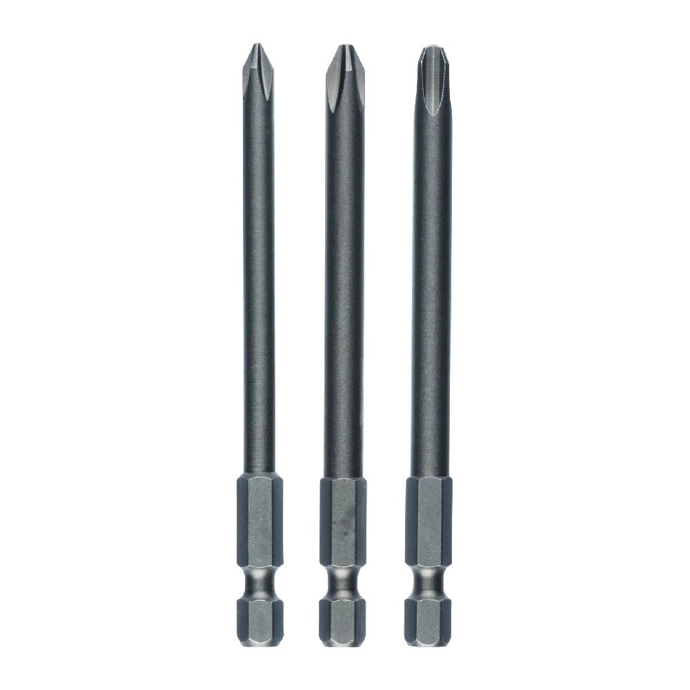 ชุดดอกไขควง BOSCH 2 607 001 758 Ex PH1   PH2   PH3 ขนาด 152 มม 