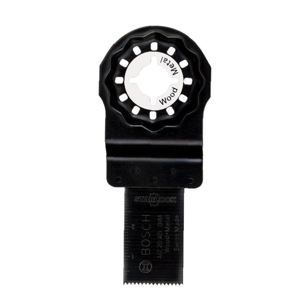ใบมัลติทูล Starlock BOSCH 2 608 661 640 AIZ 20 AB สำหรับตัดไม้   เหล็ก
