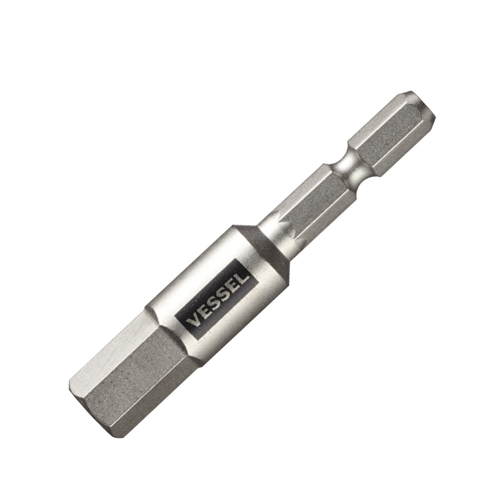 ดอกไขควงหัวหกเหลี่ยม ดอกสั้น VESSEL GSH100S ขนาด 10 0 x 65 mm  Made in japan  ของเเท้ 