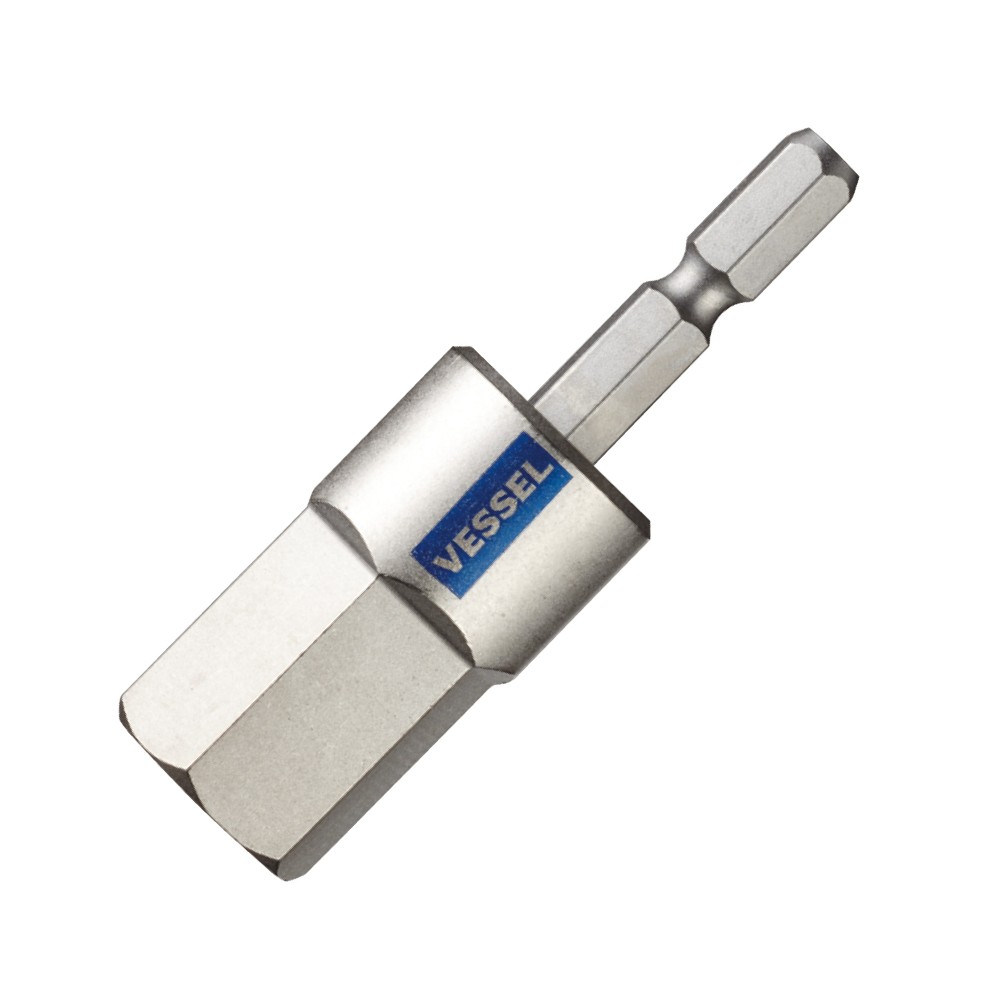 ดอกไขควงหัวหกเหลี่ยม ดอกสั้น VESSEL GSH170S ขนาด 17 0 x 65 mm  Made in japan  ของเเท้ 