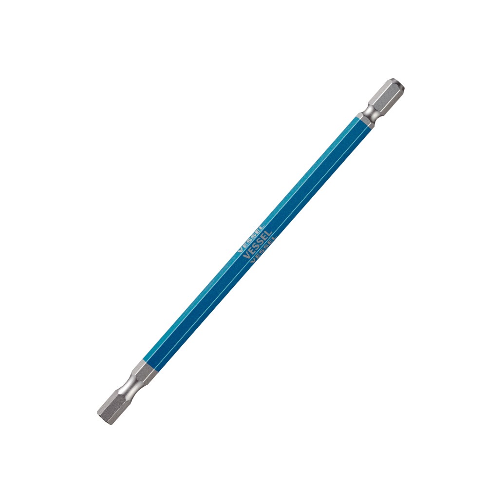 ดอกไขควงหัวหกเหลี่ยม ดอกยาว VESSEL GSH060L ขนาด 6 0 x 150 mm  Made in japan  ของเเท้ 