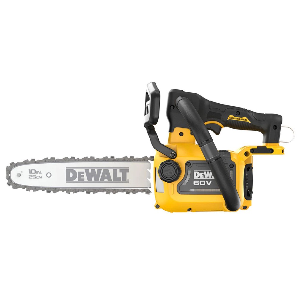 เลื่อยโซ่ไร้สาย DEWALT DCMCST632N 60V Max ขนาด 10 นิ้ว มอเตอร์ไร้แปรงถ่าน  ตัวเปล่า 