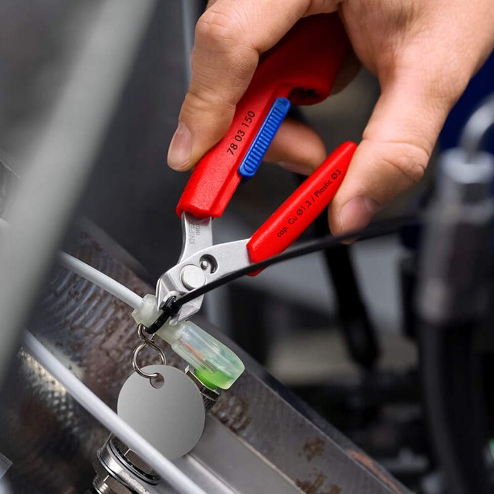 คีมตัด KNIPEX 78 03 150 Slim Knips สำหรับงานอิเล็กทรอนิกส์