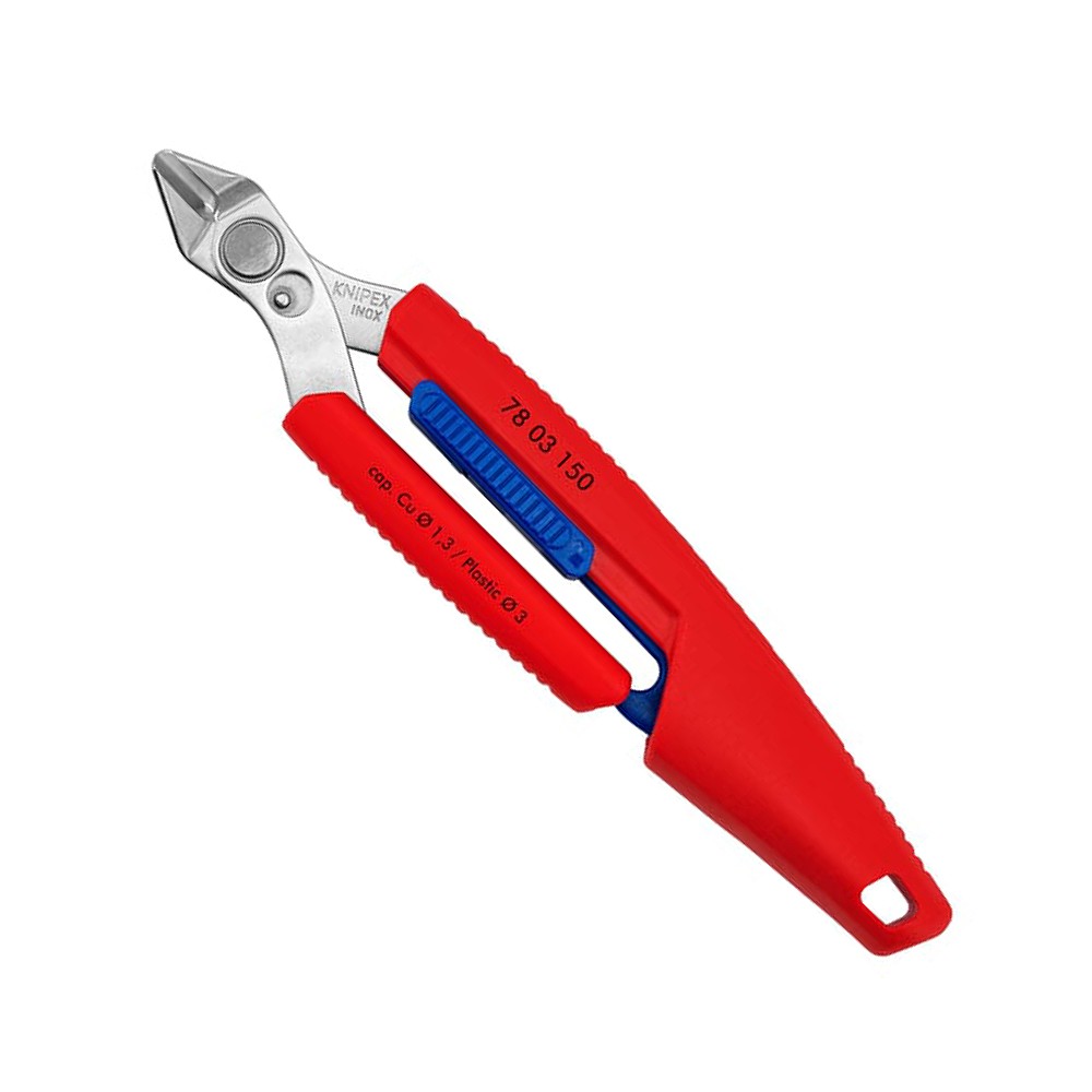 คีมตัด KNIPEX 78 03 150 Slim Knips สำหรับงานอิเล็กทรอนิกส์