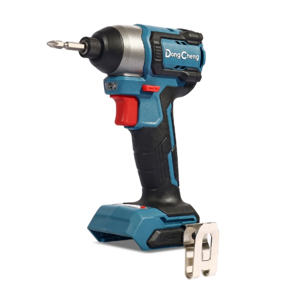 สว่านไขควงกระแทกไร้สาย DONG CHENG DCPL165 20V BL Motor 165 Nm   ตัวเปล่า 
