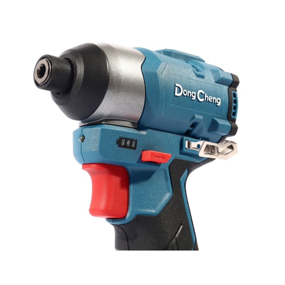 สว่านไขควงกระแทกไร้สาย DONG CHENG DCPL04 8 12V BL Motor 140 Nm   ตัวเปล่า 