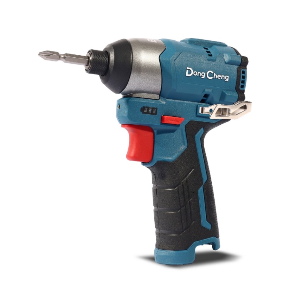 สว่านไขควงกระแทกไร้สาย DONG CHENG DCPL04 8 12V BL Motor 140 Nm   ตัวเปล่า 