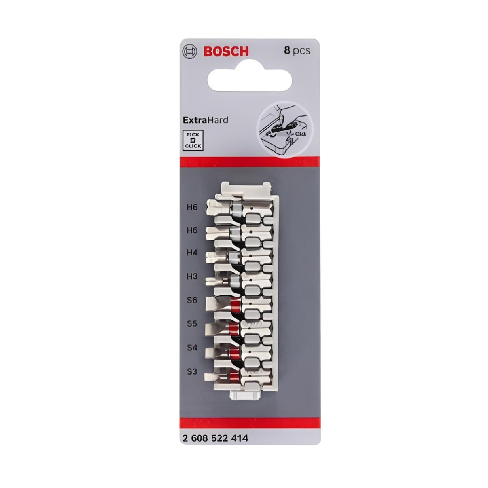 ชุดดอกไขควง Extra Hard BOSCH 2 608 522 414 SL Hex 25 มม 