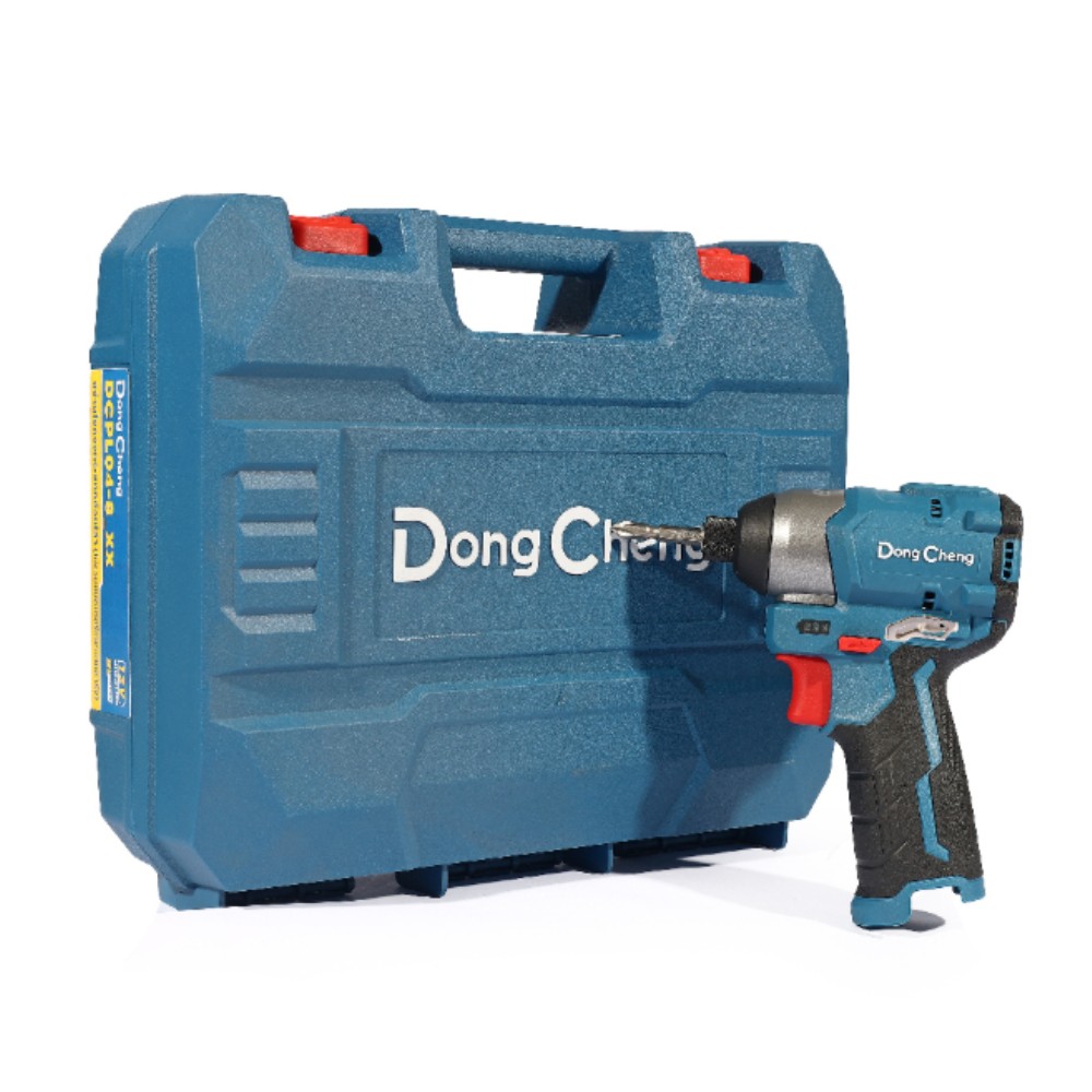 สว่านไขควงกระแทก DONG CHENG DCPL04 8 XX 12V BL Motor 140 Nm   พร้อมกล่อง  