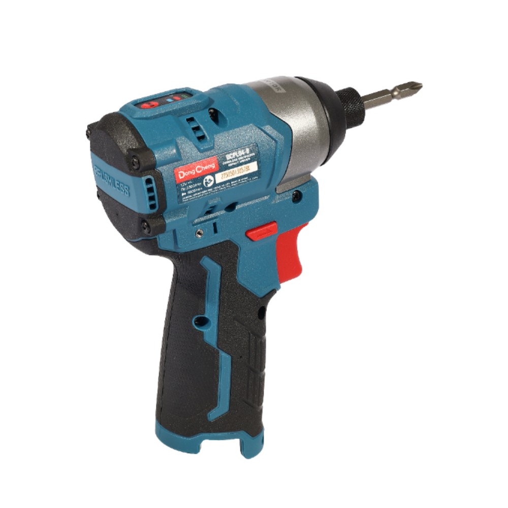สว่านไขควงกระแทก DONG CHENG DCPL04 8 XX 12V BL Motor 140 Nm   พร้อมกล่อง  