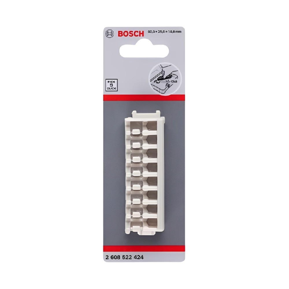 ตัวจับดอกไขควงและดอกสว่านหกเหลี่ยม BOSCH 2 608 522 424 Power Bits and Hex Drill Bits Holding Fixture