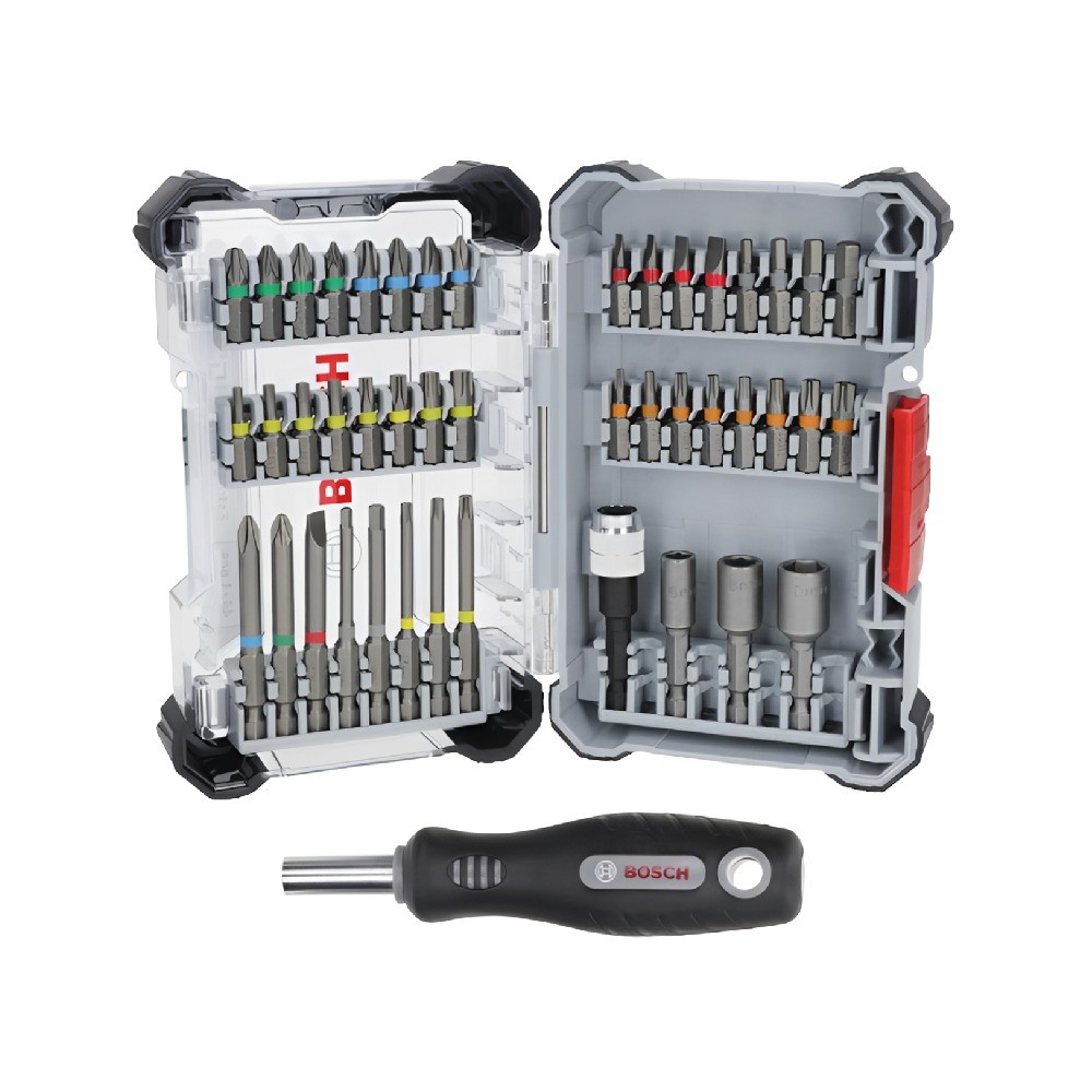 ชุดไขควงพร้อมด้ามจับ BOSCH 2 607 017 732 Pick   Click 44 1 ชิ้น