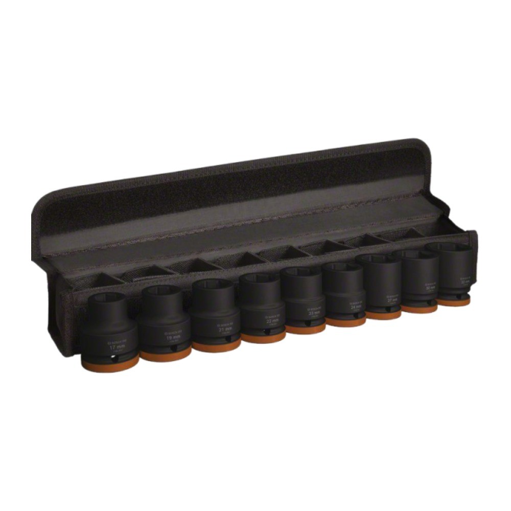 ชุดลูกบล็อกมาตรฐาน BOSCH 2 608 003 041 PRO Impact Sockets 3 4 นิ้ว 9 ชิ้น