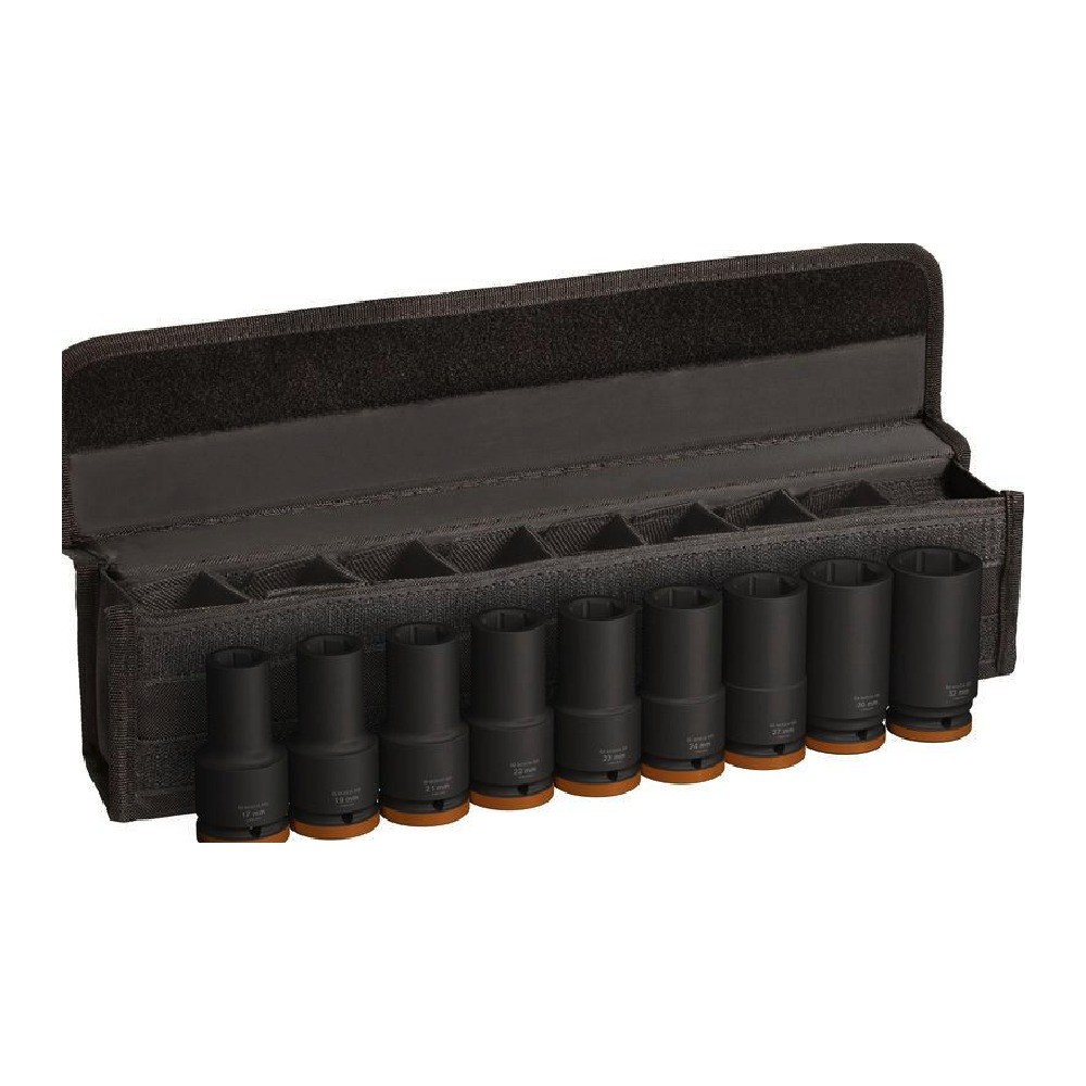 ชุดลูกบล็อกยาว BOSCH 2 608 003 042 PRO Impact Sockets 3 4 นิ้ว 9 ชิ้น