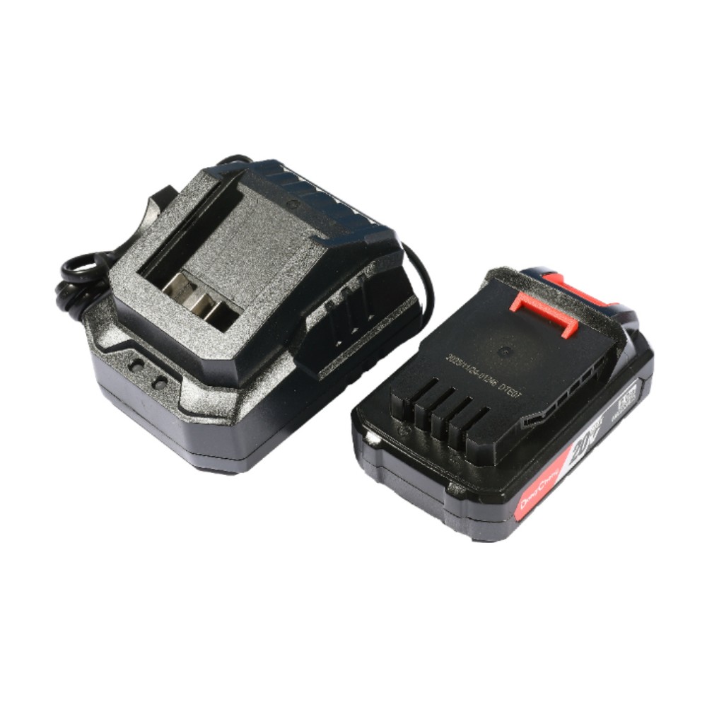 สว่านกระแทกไร้สาย DONG CHENG DCJZ2040I13 ADM 20V 45 Nm  พร้อมแบต 2 0Ah x  1 ก้อน     แท่นชาร์จ