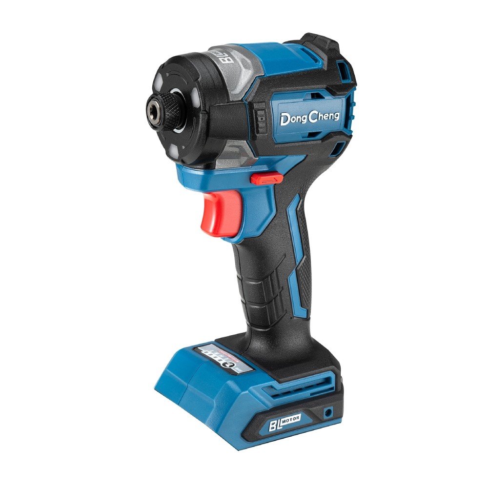ไขควงกระแทกไร้สาย DONG CHENG DCPL208 20V BL Motor 208 Nm   ตัวเปล่า 