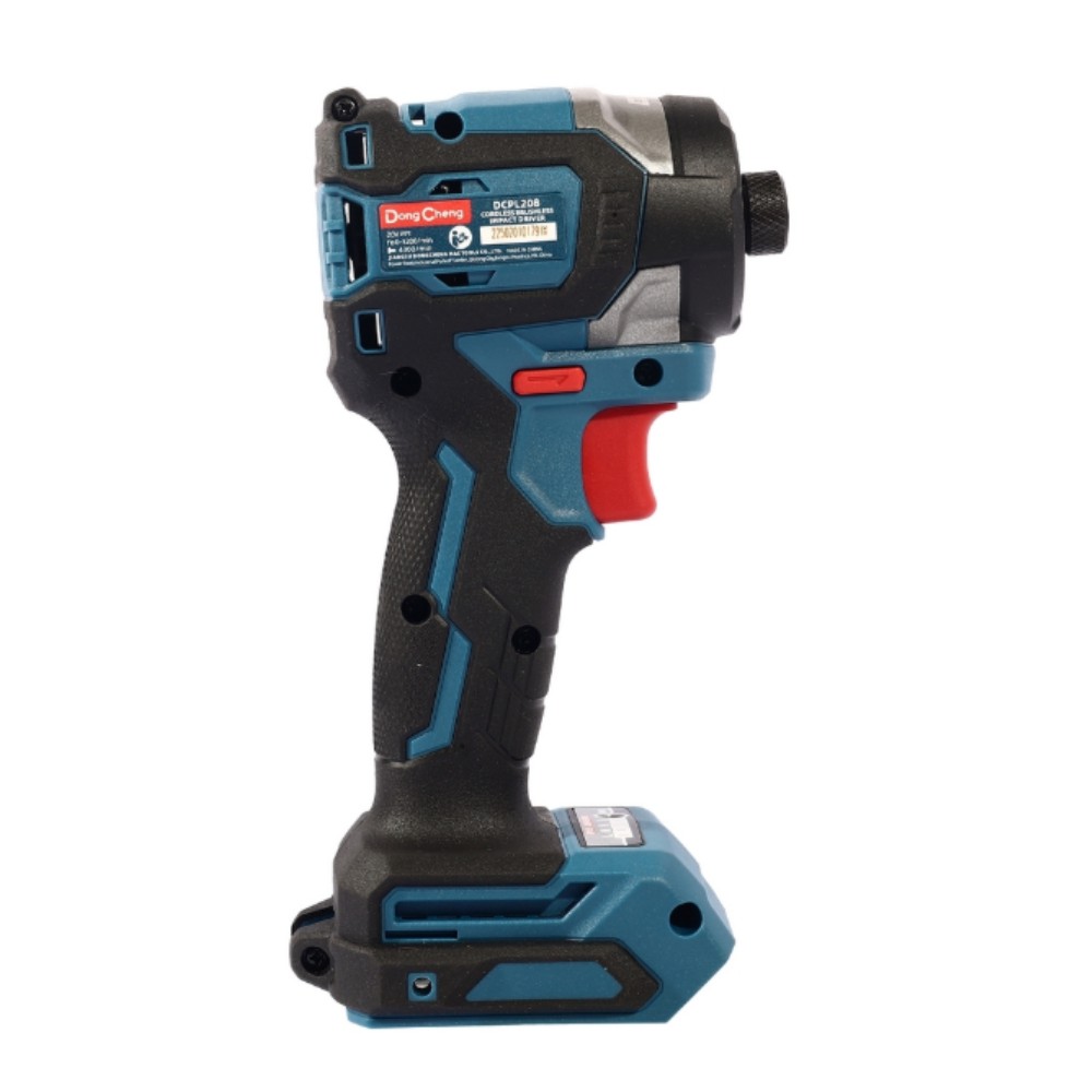 ไขควงกระแทกไร้สาย DONG CHENG DCPL208 20V BL Motor 208 Nm   ตัวเปล่า 