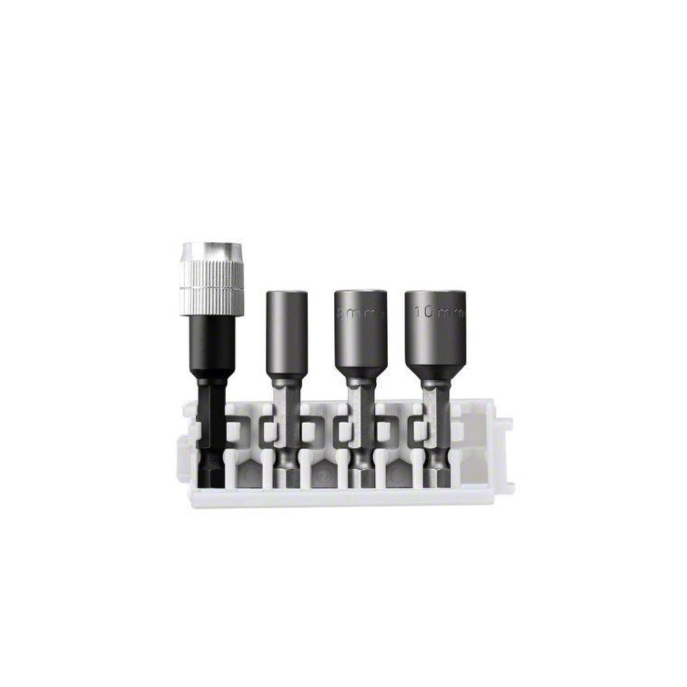 ชุดลูกบล็อกและตัวจับดอกไขควง BOSCH 2 608 522 418 Nutsetter และ Bits Holder