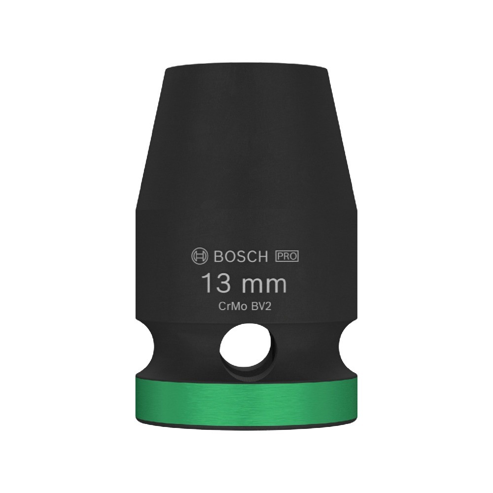 ลูกบล็อกลมมาตรฐาน BOSCH 2 608 003 046 PRO Impact Socket 1 2 นิ้ว ขนาด 13 มม 