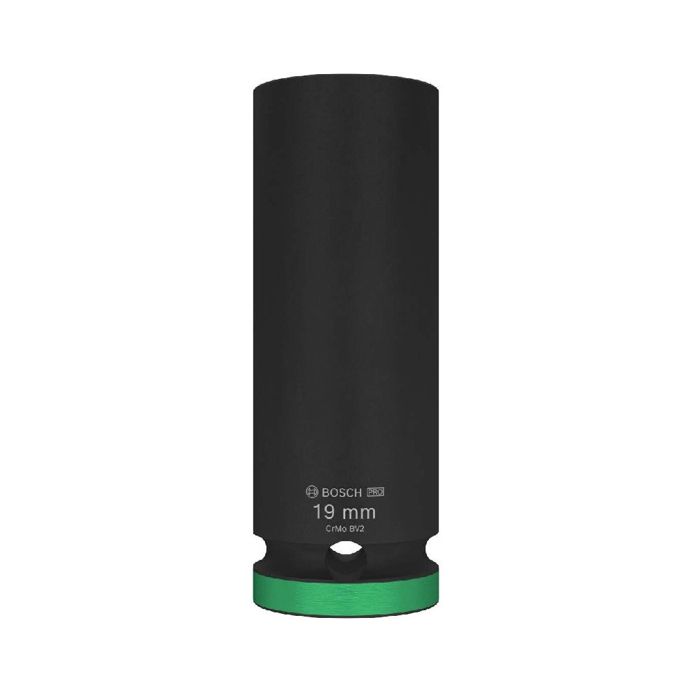 ลูกบล็อกลมยาว BOSCH 2 608 003 051 PRO Impact Socket 1 2 นิ้ว ขนาด 19 มม 