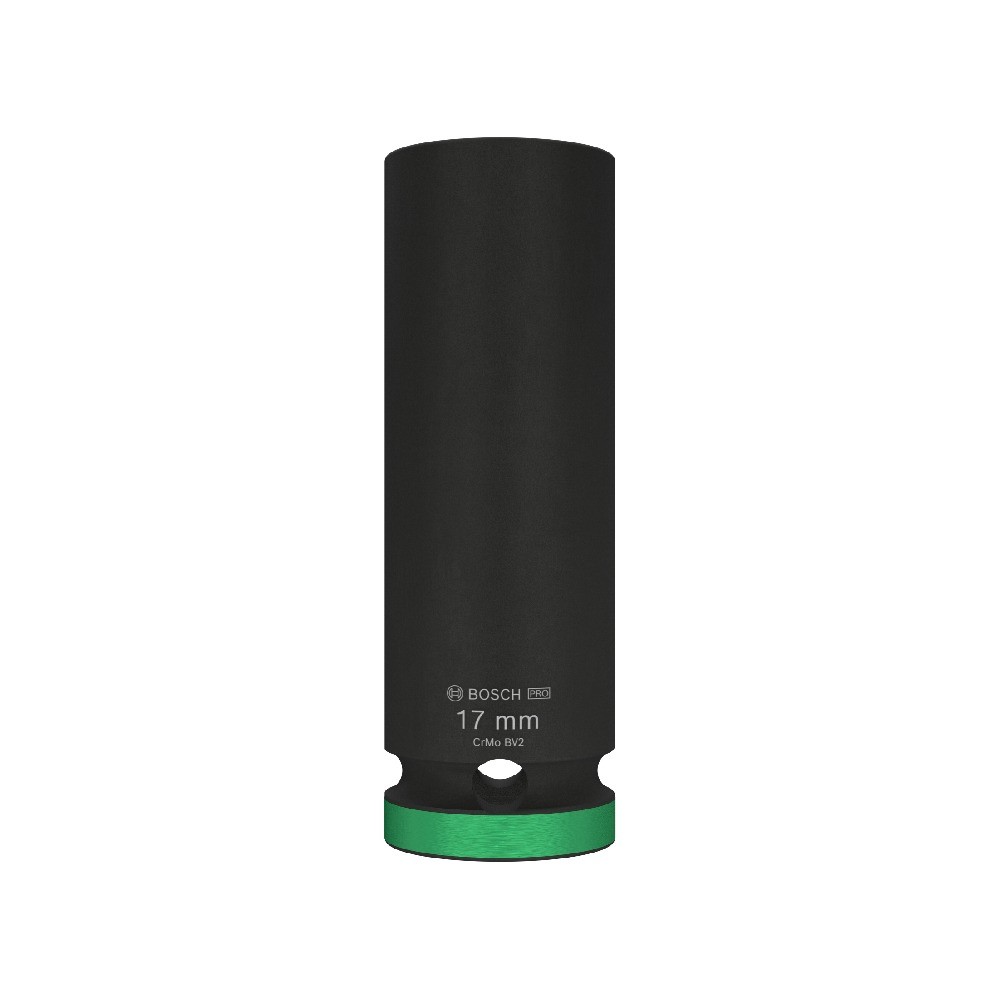ลูกบล็อกลมยาว BOSCH 2 608 003 049 PRO Impact Socket 1 2 นิ้ว ขนาด 17 มม 