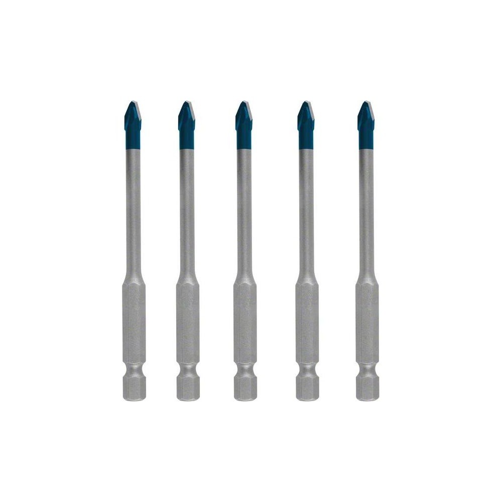 ชุดดอกสว่านเจาะกระเบื้อง BOSCH 2 608 900 599 HEX 9 HardCeramic 5 ชิ้น ขนาด 6 มม 
