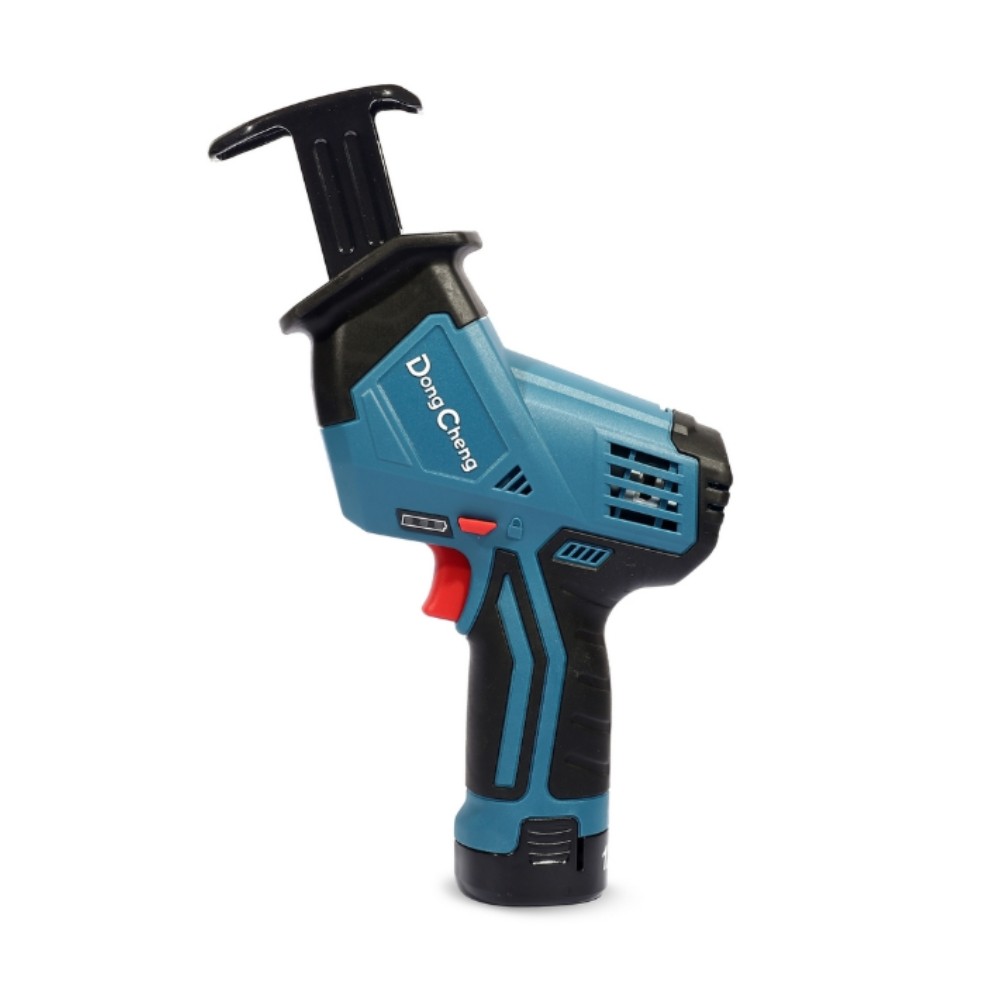 เลื่อยชักไร้สาย DONG CHENG DCJF15 EK 12V  พร้อมแบตเตอรี่ 2 0Ah x  2 ก้อน     แท่นชาร์จ