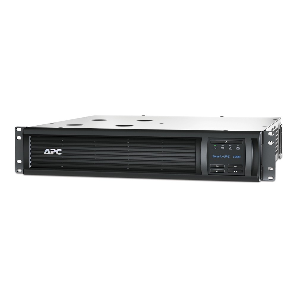 เครื่องสำรองไฟฟ้า APC SMT1000RMI2UC ขนาด 1000VA พร้อมหน้าจอ LCD และระบบ SmartConnect