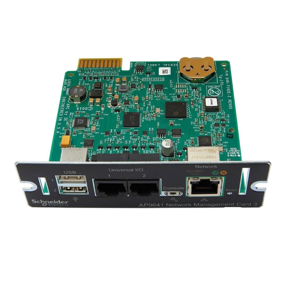 การ์ดจัดการเครือข่าย APC AP9641 ระบบตรวจสอบและจัดการ UPS ระยะไกล