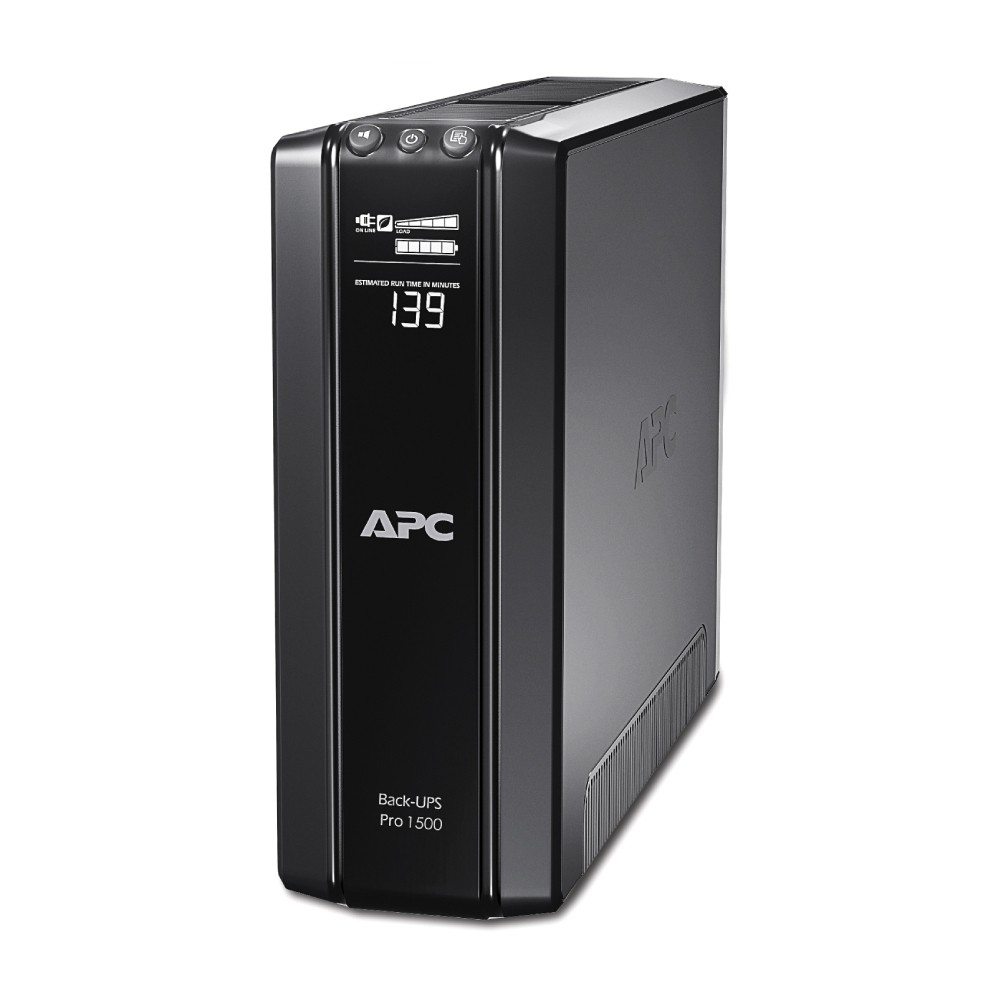 เครื่องสำรองไฟฟ้า APC BR1500GI ขนาด 1500VA 865W พร้อมหน้าจอ LCD