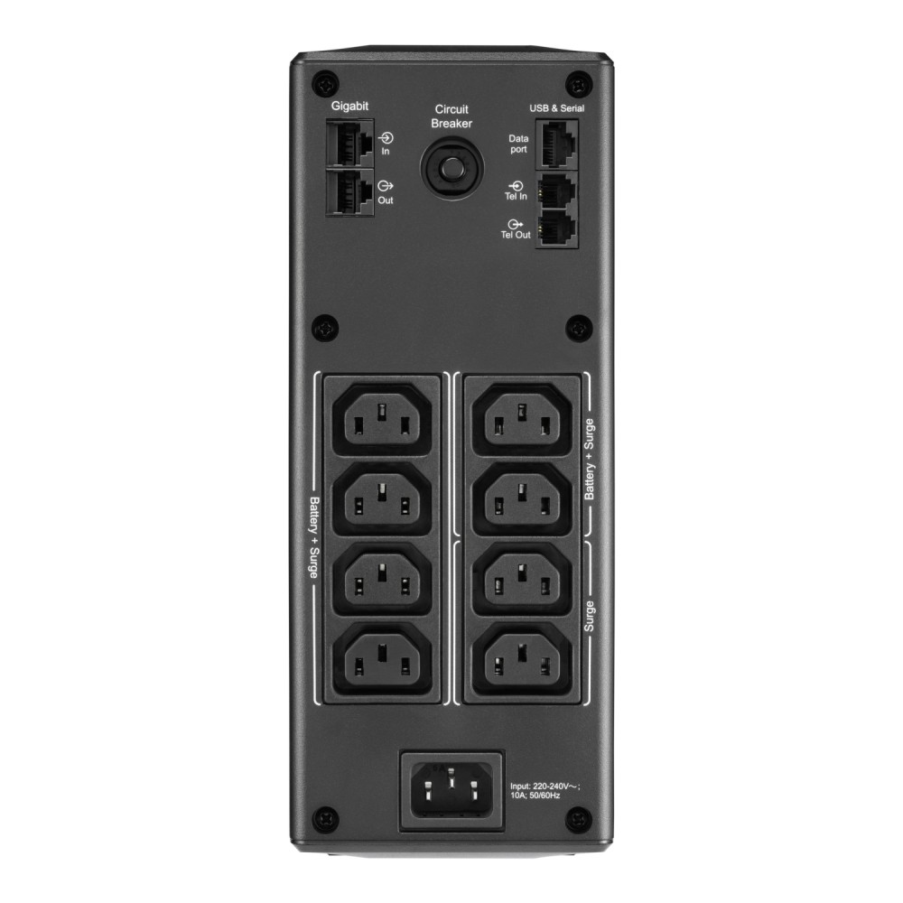 เครื่องสำรองไฟ APC BR1600MI 1600VA 960W พร้อมจอ LCD